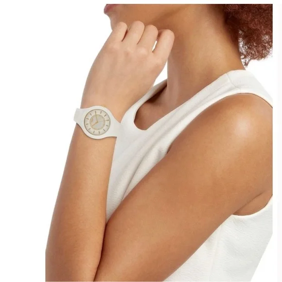 VERSUS Versace Women’s Fire Island Sunray Silicone Strap Watch 39mm NWT